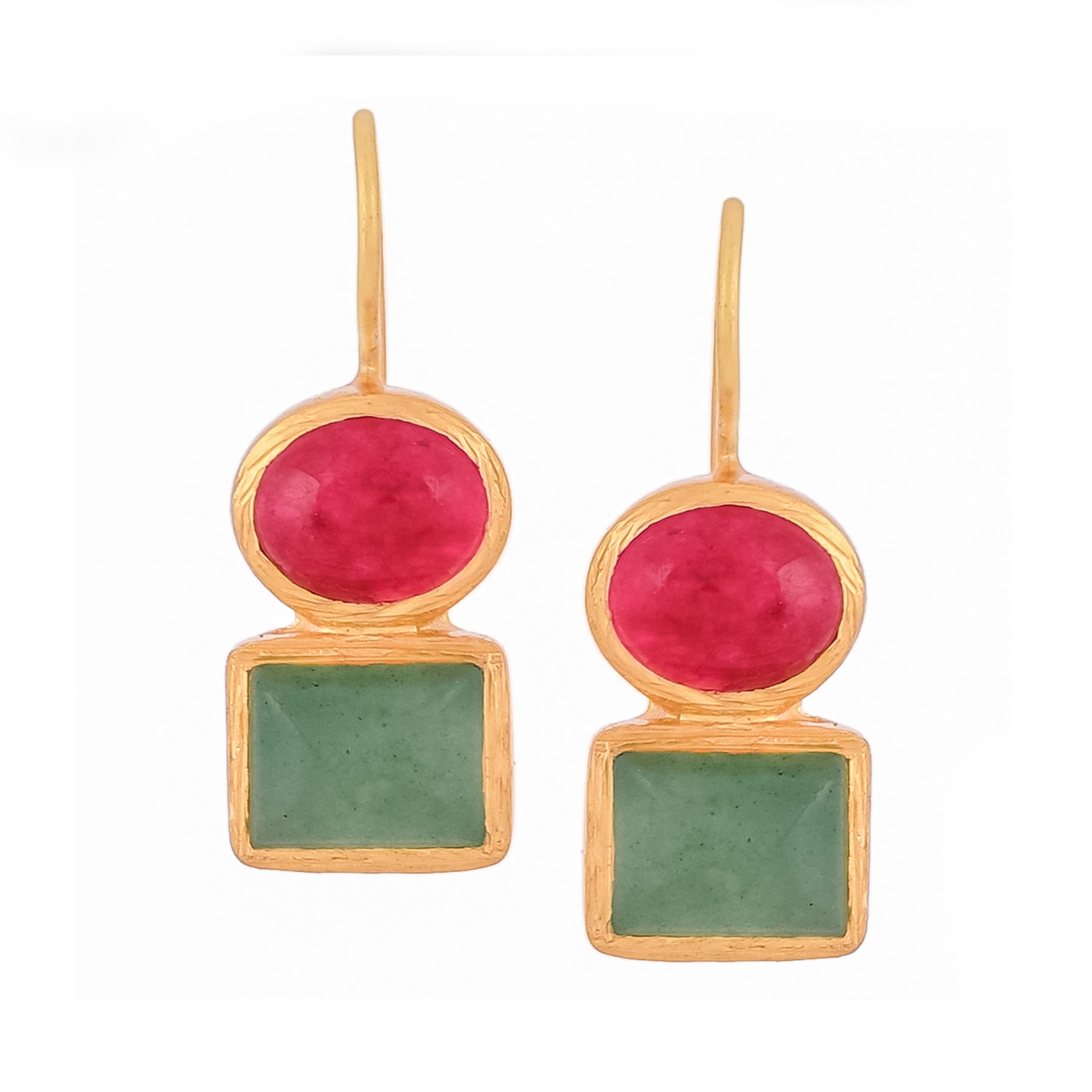 Maggie Earrings Red