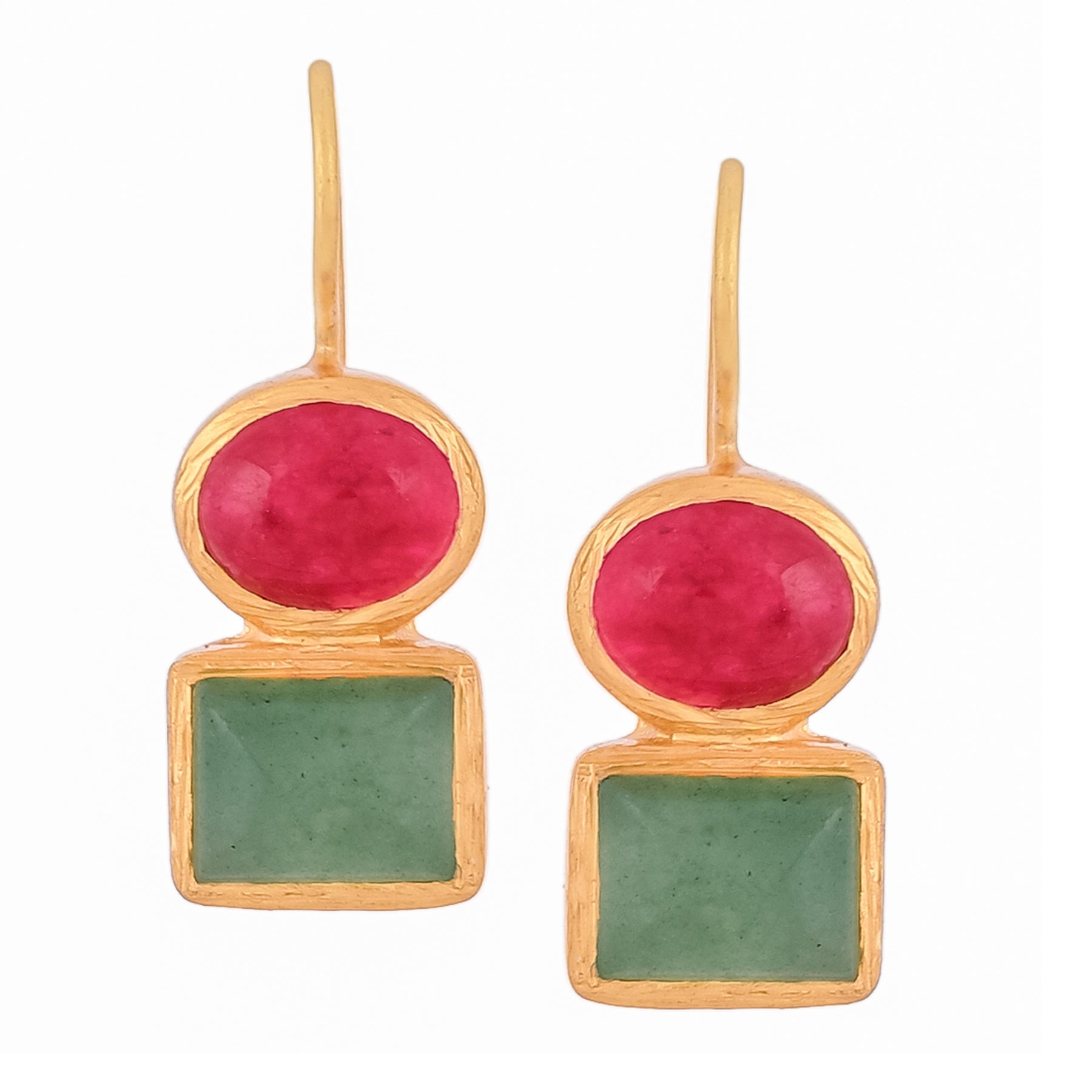 Maggie Earrings Red