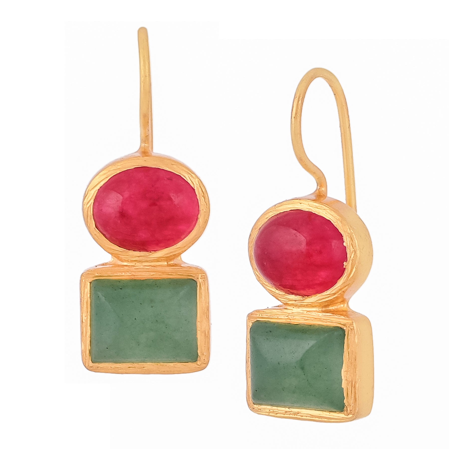 Maggie Earrings Red