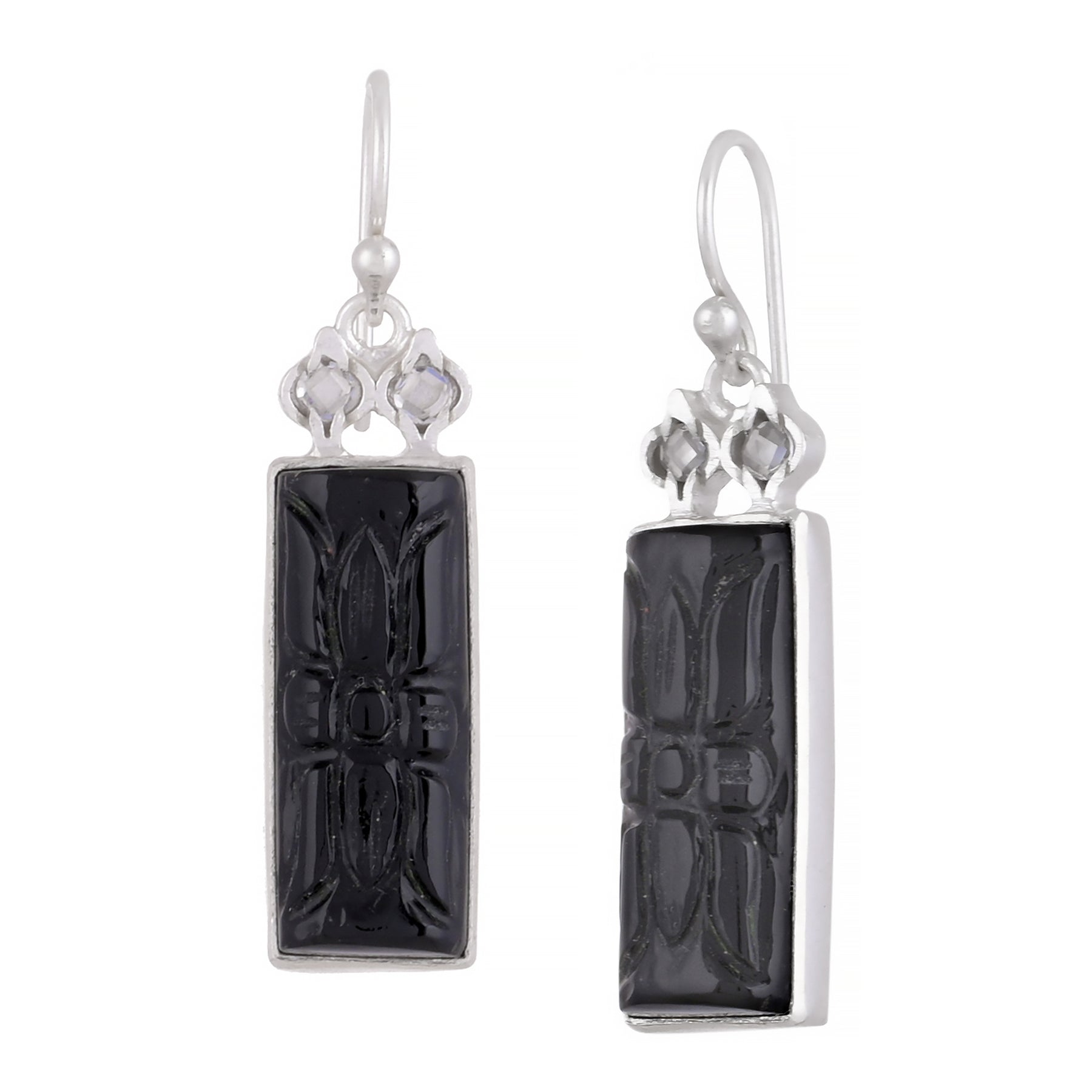 Vera Earrings Black Onyx