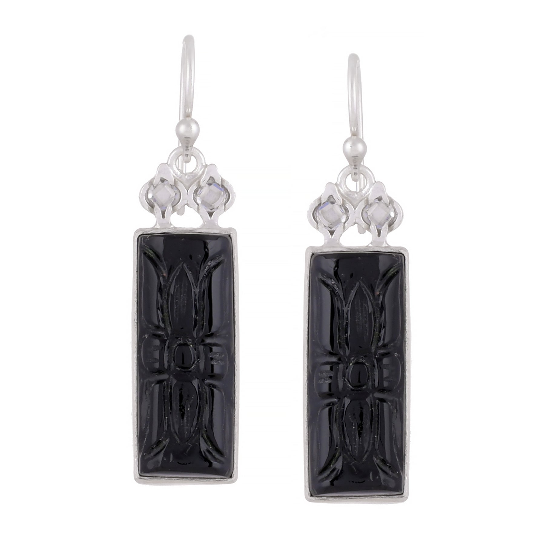 Vera Earrings Black Onyx