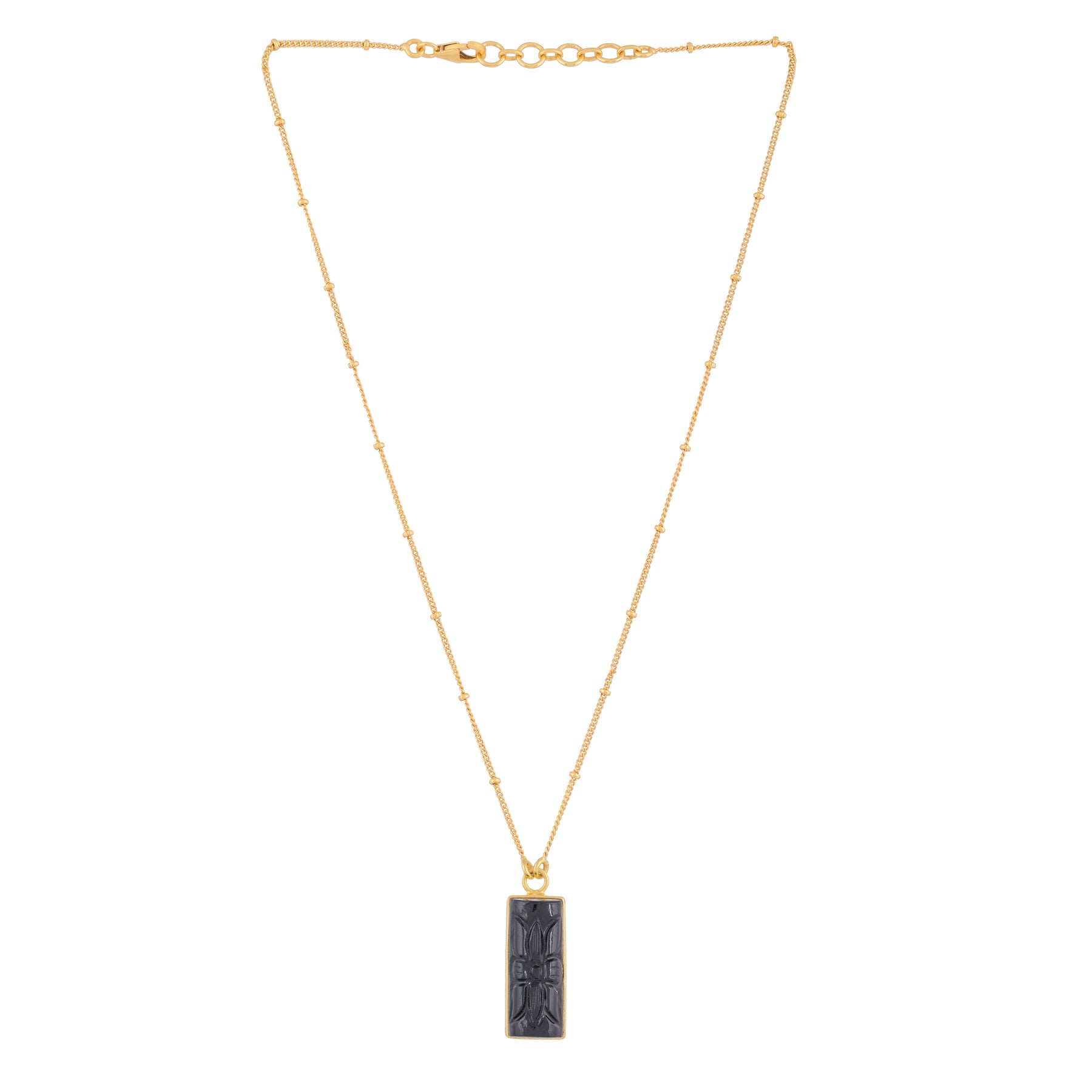 Vera Necklace Gold Black