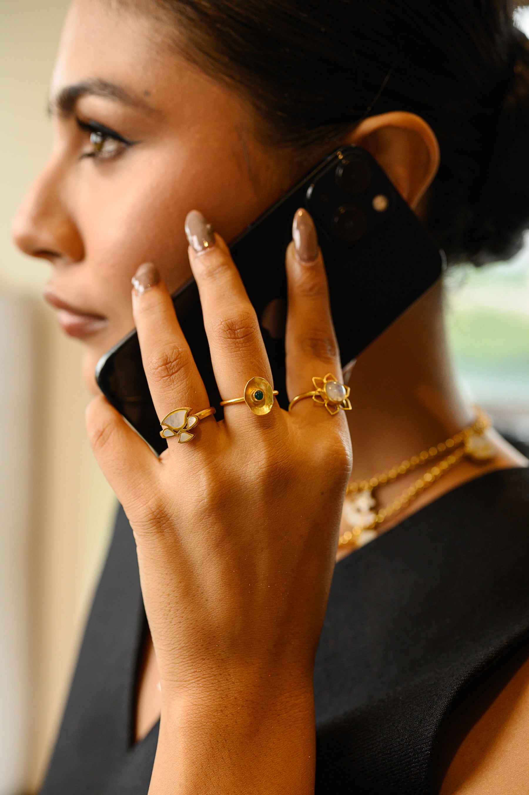 Mihir ring white