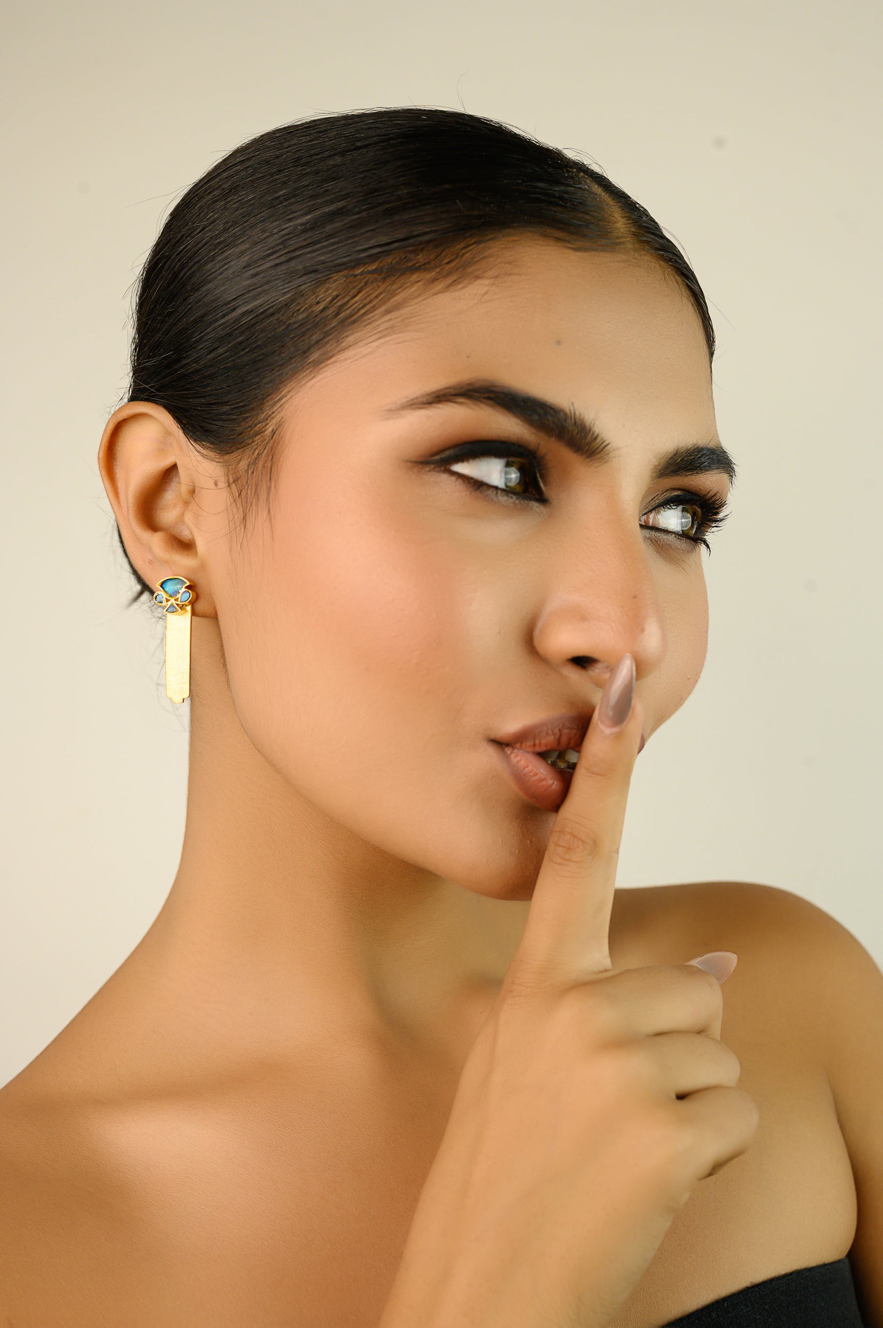 Mihir studs long