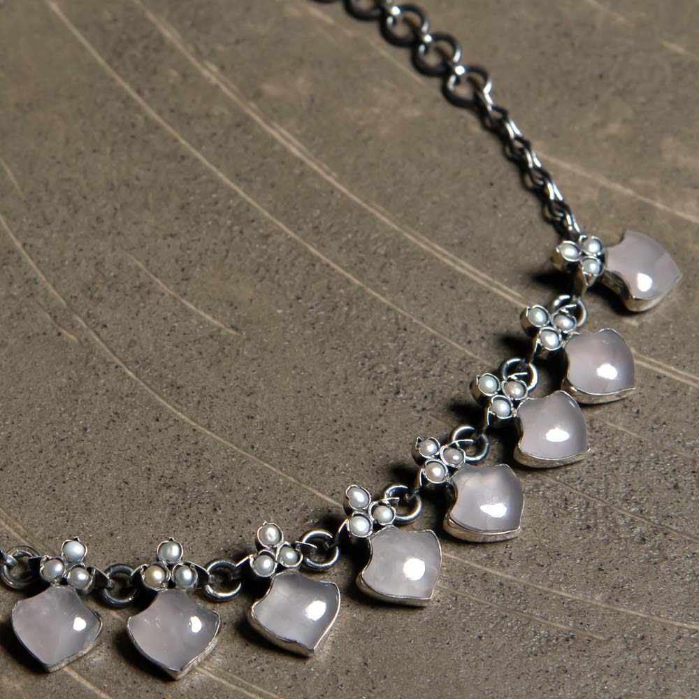 Rosa Rose Quartz Necklace