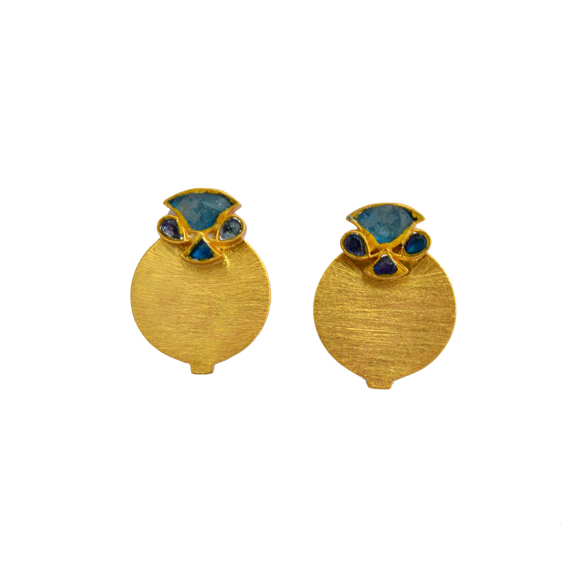 Maurya studs Blue