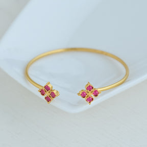 Blossom Bliss Bangle Red