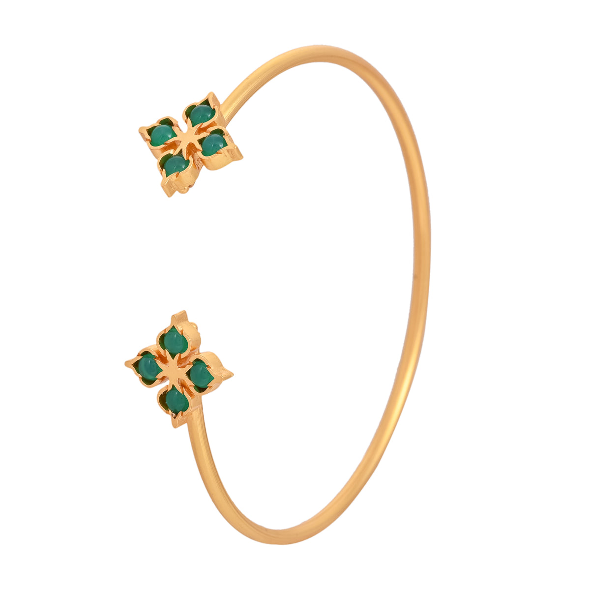Blossom Bliss Bangle Green
