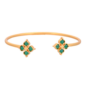 Blossom Bliss Bangle Green