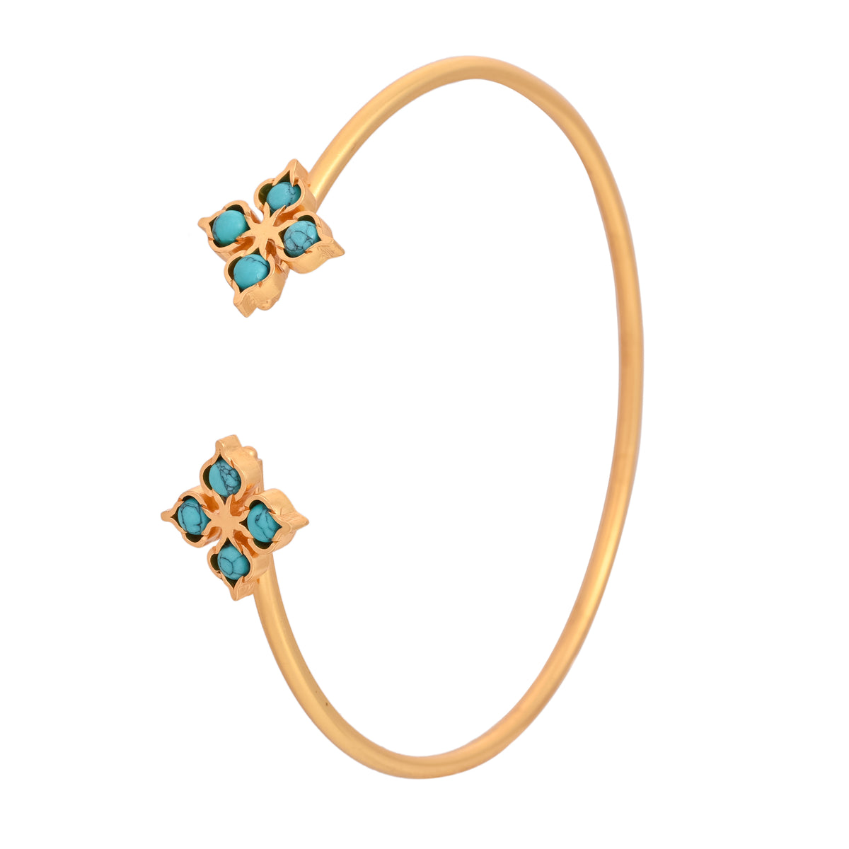 Blossom Bliss Bangle Turquoise