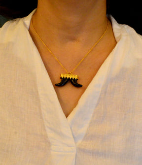 Isis Necklace Black