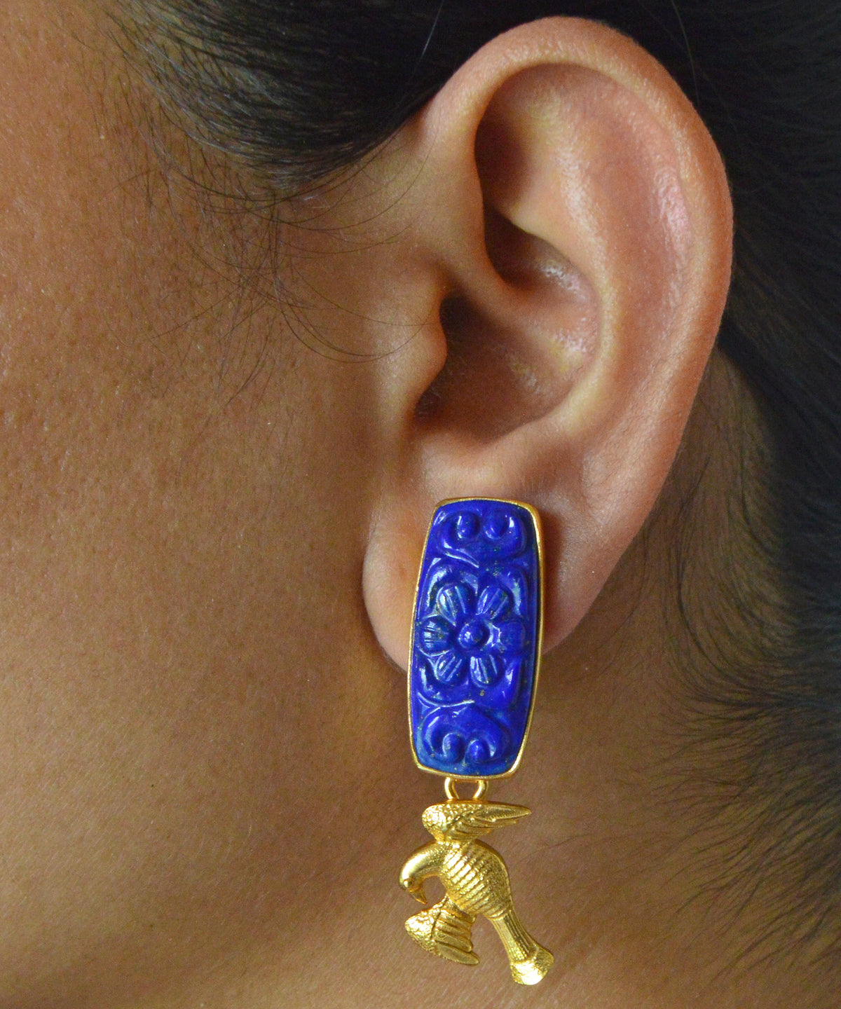 Tanjore earrings