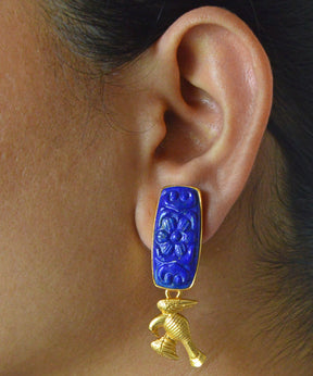 Tanjore earrings