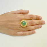 Apeksha ring green