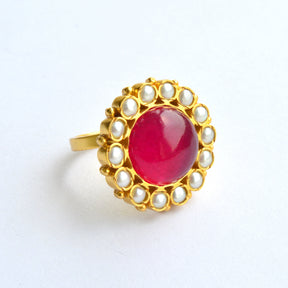 Apeksha ring red