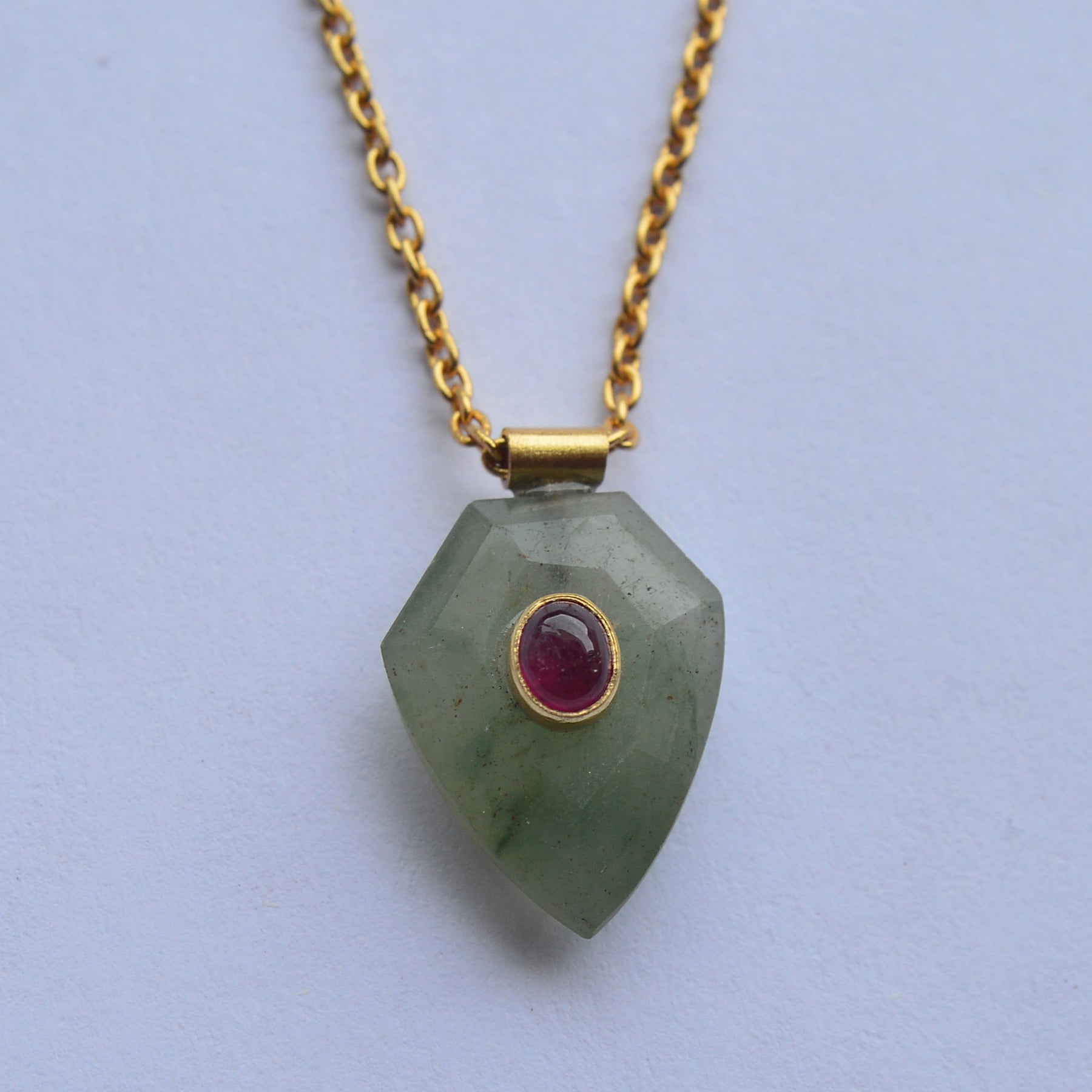 Urvashi necklace green