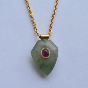 Urvashi necklace green
