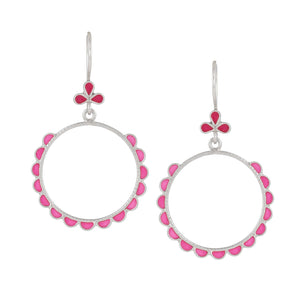 Sumaya Pink Earrings