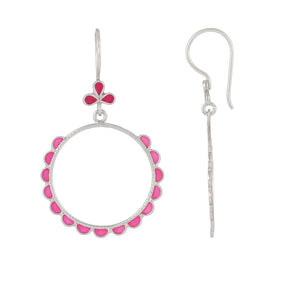 Sumaya Pink Earrings